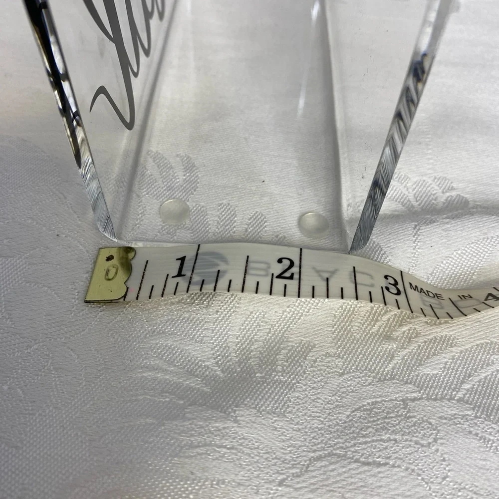 Clear acrylic mail holder
